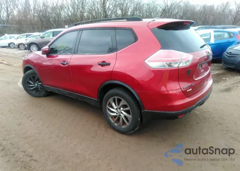 2015 Nissan Rogue Sl z USA, uszkodzony, nr VIN 5N1AT2MV5FC899454